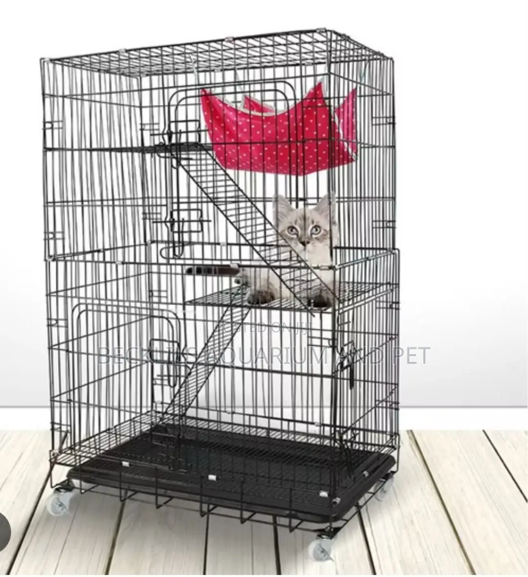Double Decker Cat Cage