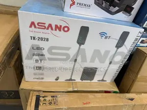 Brand New Asano 2.1ch Tk-2028 Bluetooth Home Theater