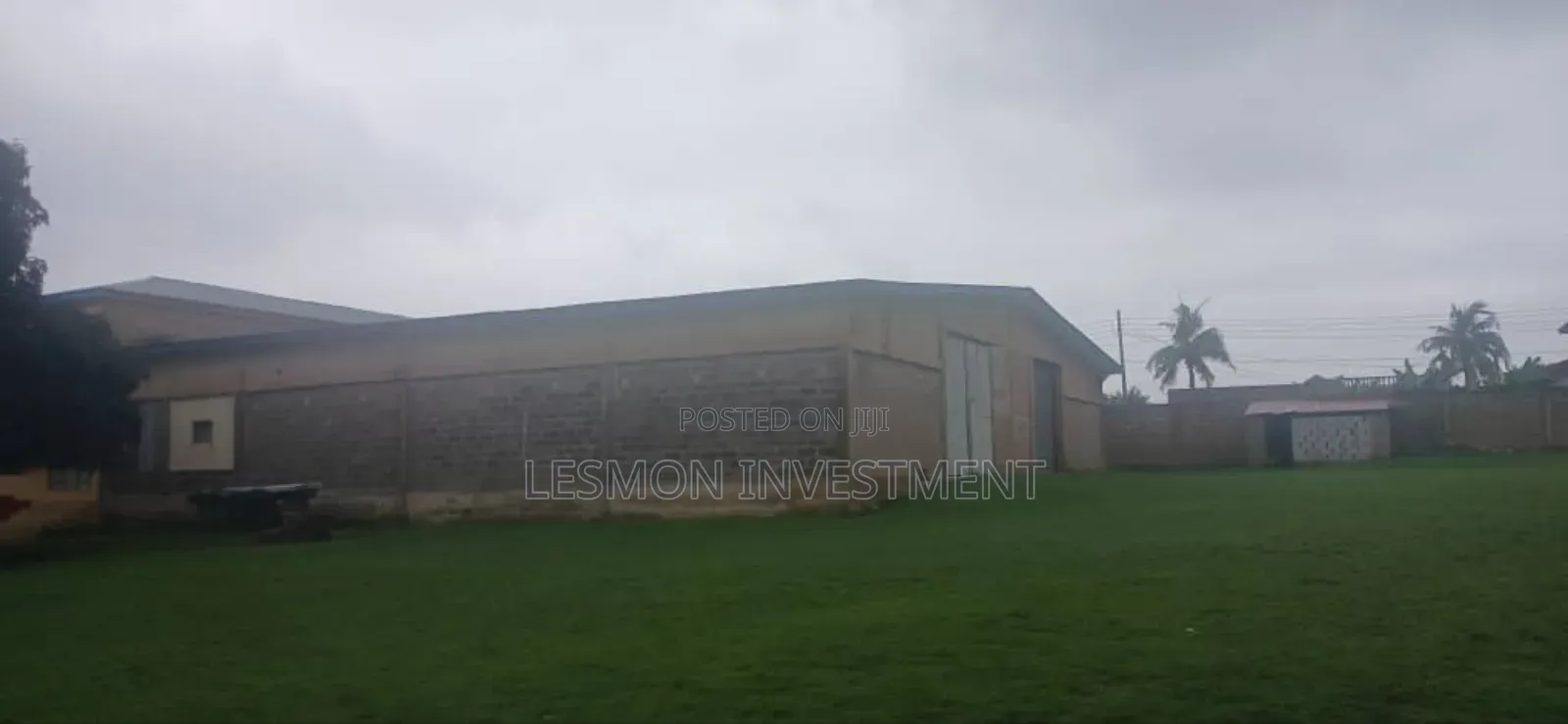 17 Plots With Warehouse For Sale Along Accra Nsawam Road