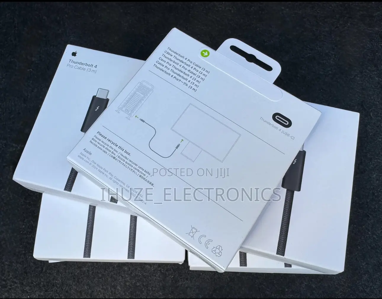Apple Thunderbolt 4 (Usb‐C) Pro Cable (3meters Long)