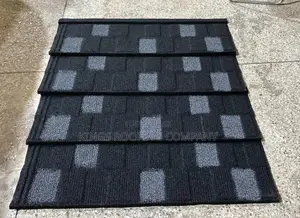 Graded Black and Ash Shingle Roofing Tiles