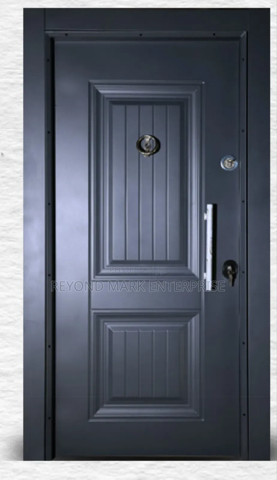Full Metal Security Door, Turkish, Affordable, Luksury, Single, Black