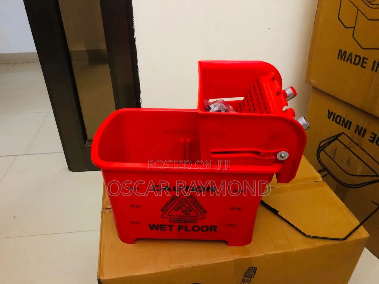 Mop Bucket Single With Wringer
