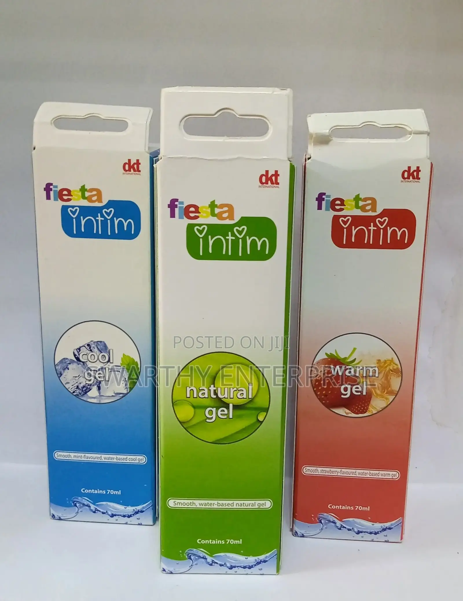 Original Foreign Fiesta Water Based Lubricant Strawberry Mint Alovera