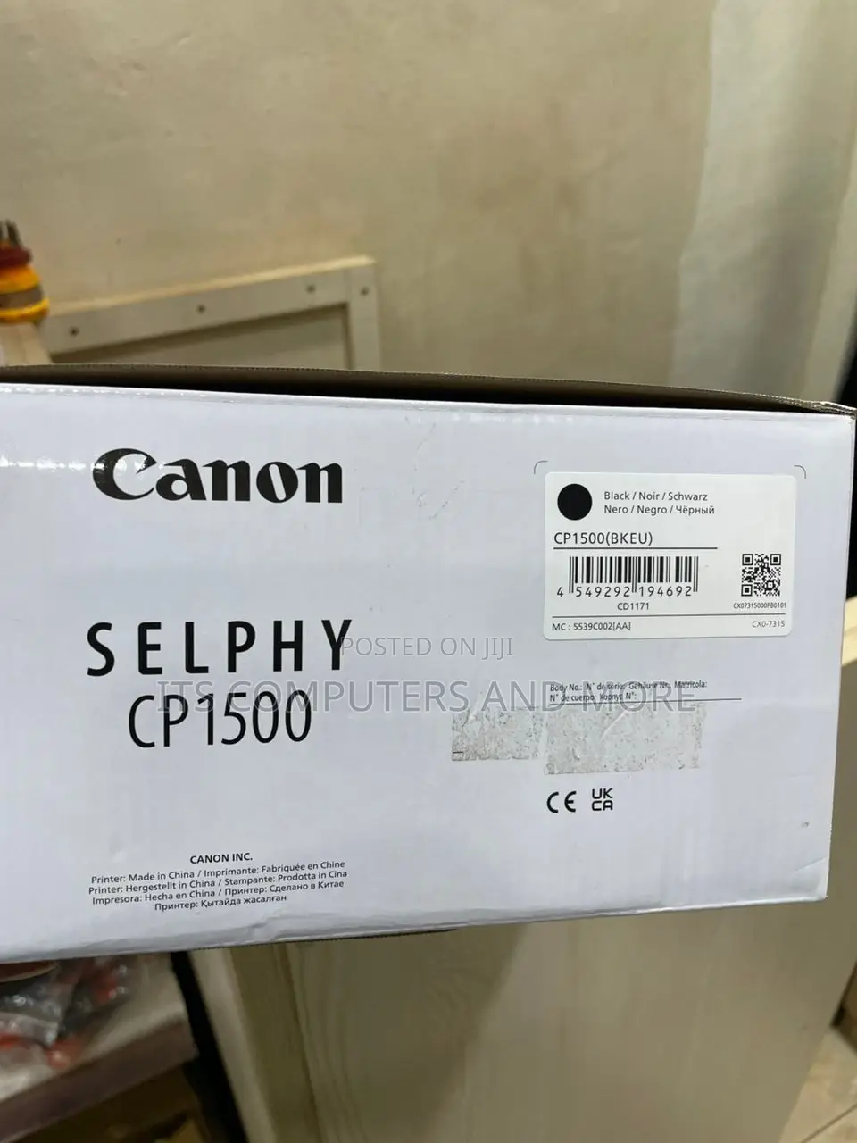 Canon Selphy Cp1500 Photo Printer