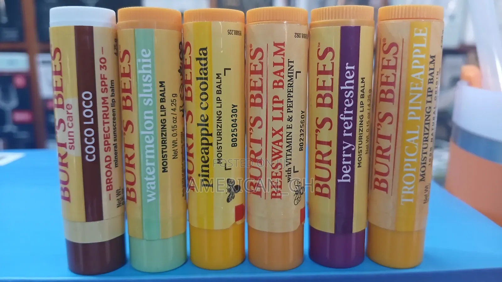 Burt's Bee Moisturizing Lip Balm