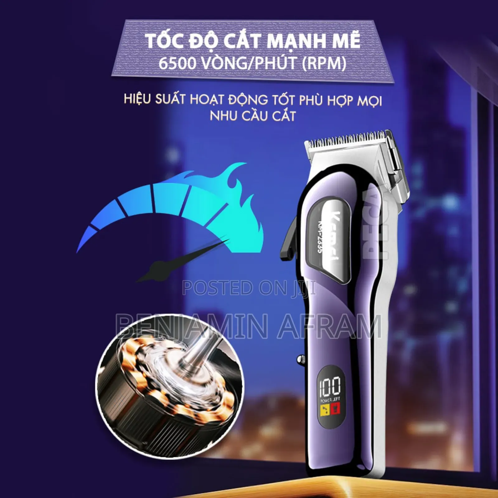 Hair Clippers Km-2335