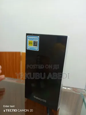 New Samsung Galaxy S23 256 GB Black