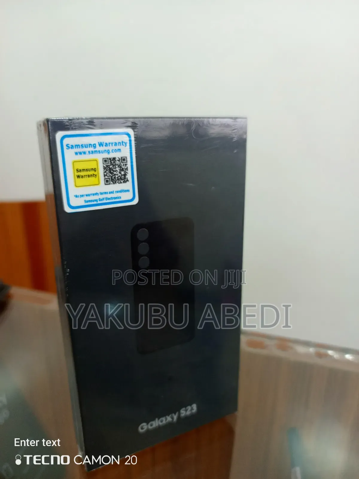 New Samsung Galaxy S23 256 GB Black
