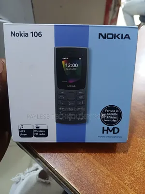 New Nokia 106 Black