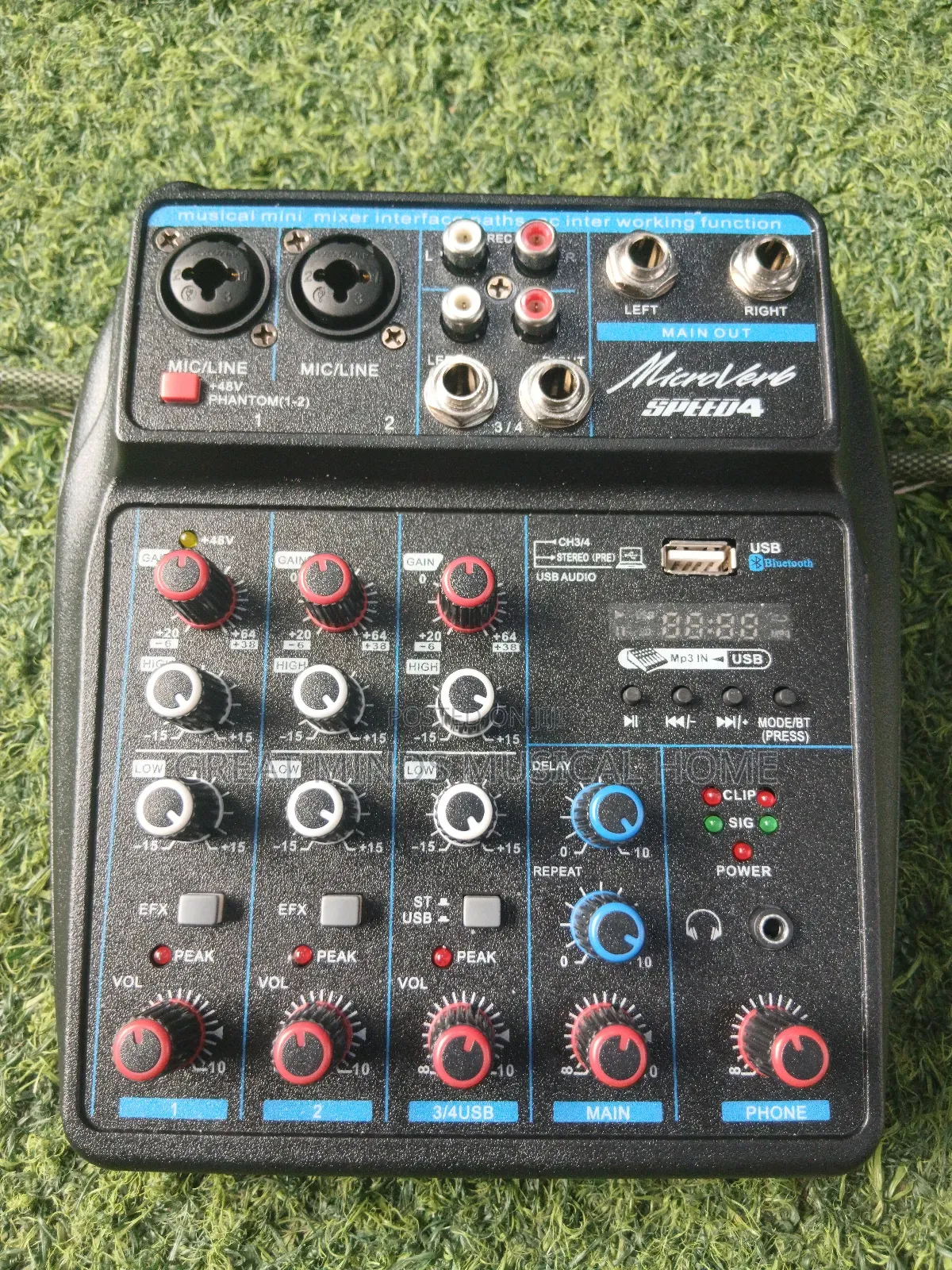 Microverb Speed 4 Mixing Console
