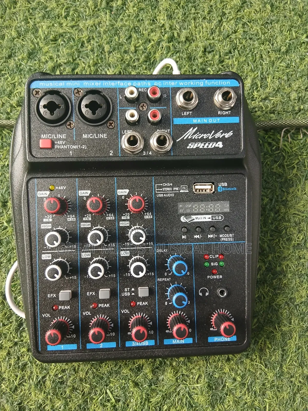 Microverb Speed 4 Mixing Console