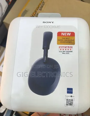 Sony Wh-1000xm6 Noise-Canceling Wireless Over-Ear Headphones