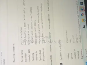 Laptop Lenovo ThinkPad X1 Carbon 16GB Intel Core I7 SSD 512GB