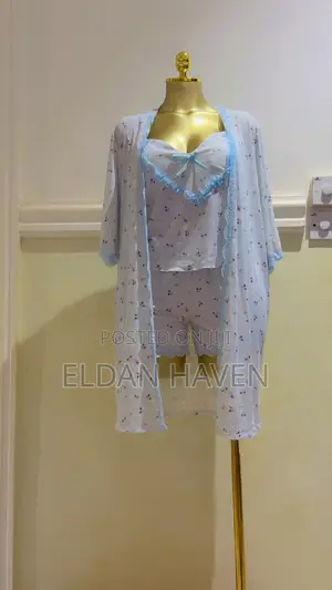 Quality Beautiful Ladie’S Nightwear 3in1