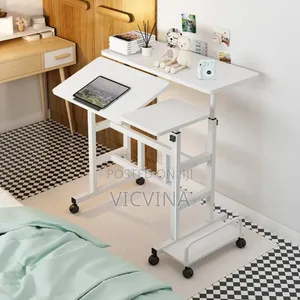 Manual Sit and Stand Height Adjustable Desk