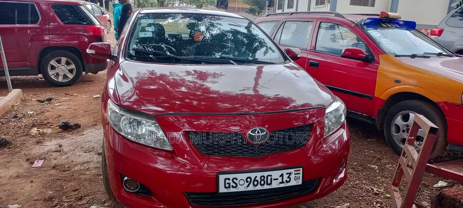 Toyota Corolla 2009 Red
