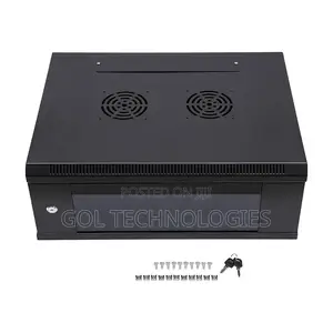 2u Server Rack Network Cabinet for DVR With Front Glass