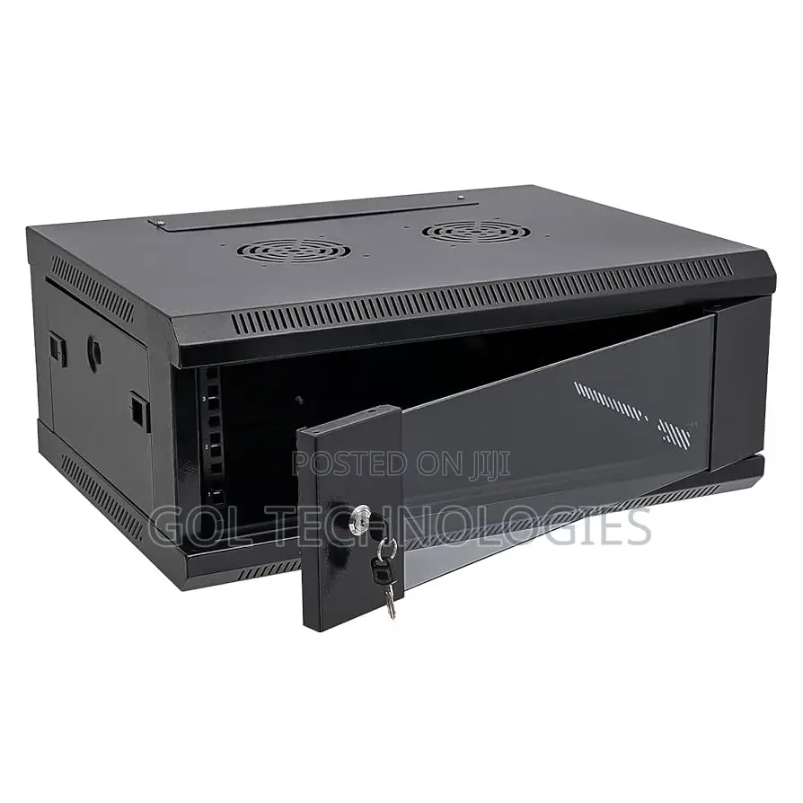 2u Server Rack Network Cabinet for DVR With Front Glass