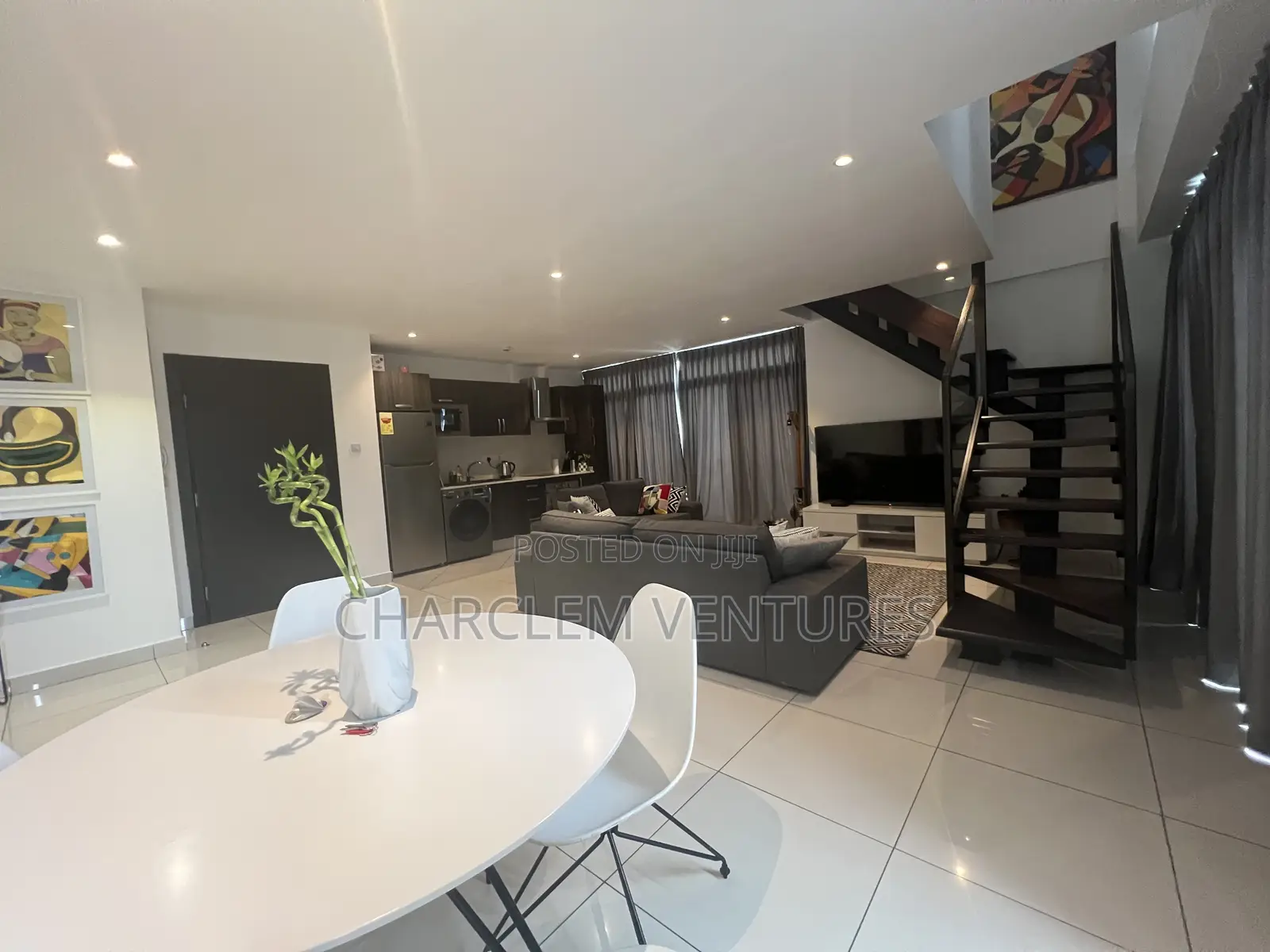 Furnished 2bdrm Apartment in Charclem Ventures, Cantonments for rent