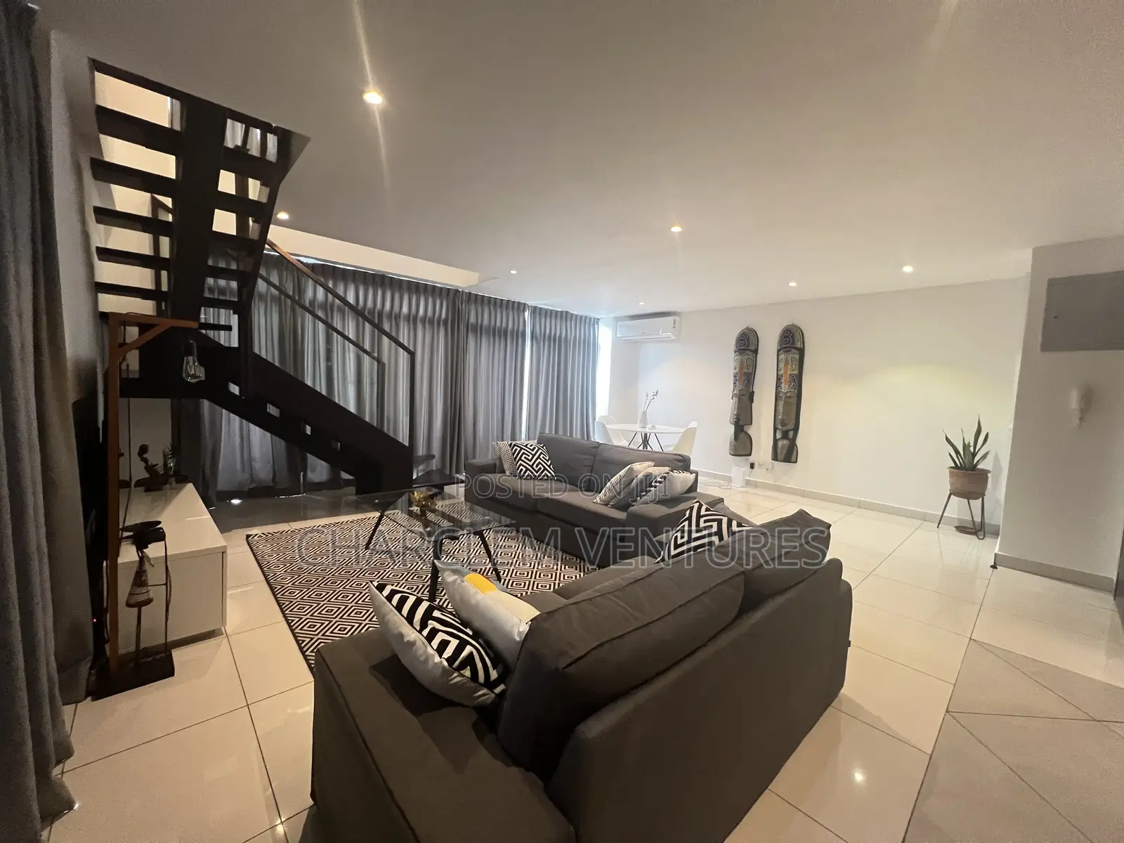 Furnished 2bdrm Apartment in Charclem Ventures, Cantonments for rent