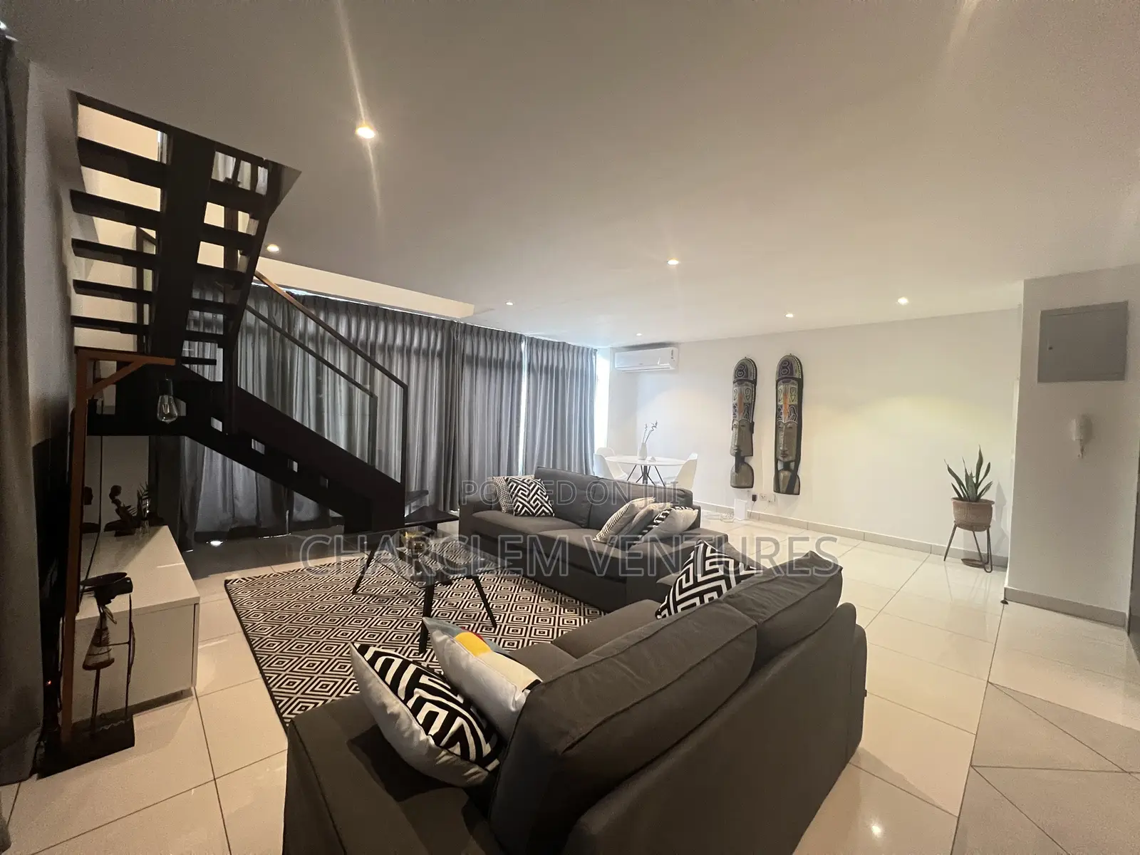 Furnished 2bdrm Apartment in Charclem Ventures, Cantonments for rent