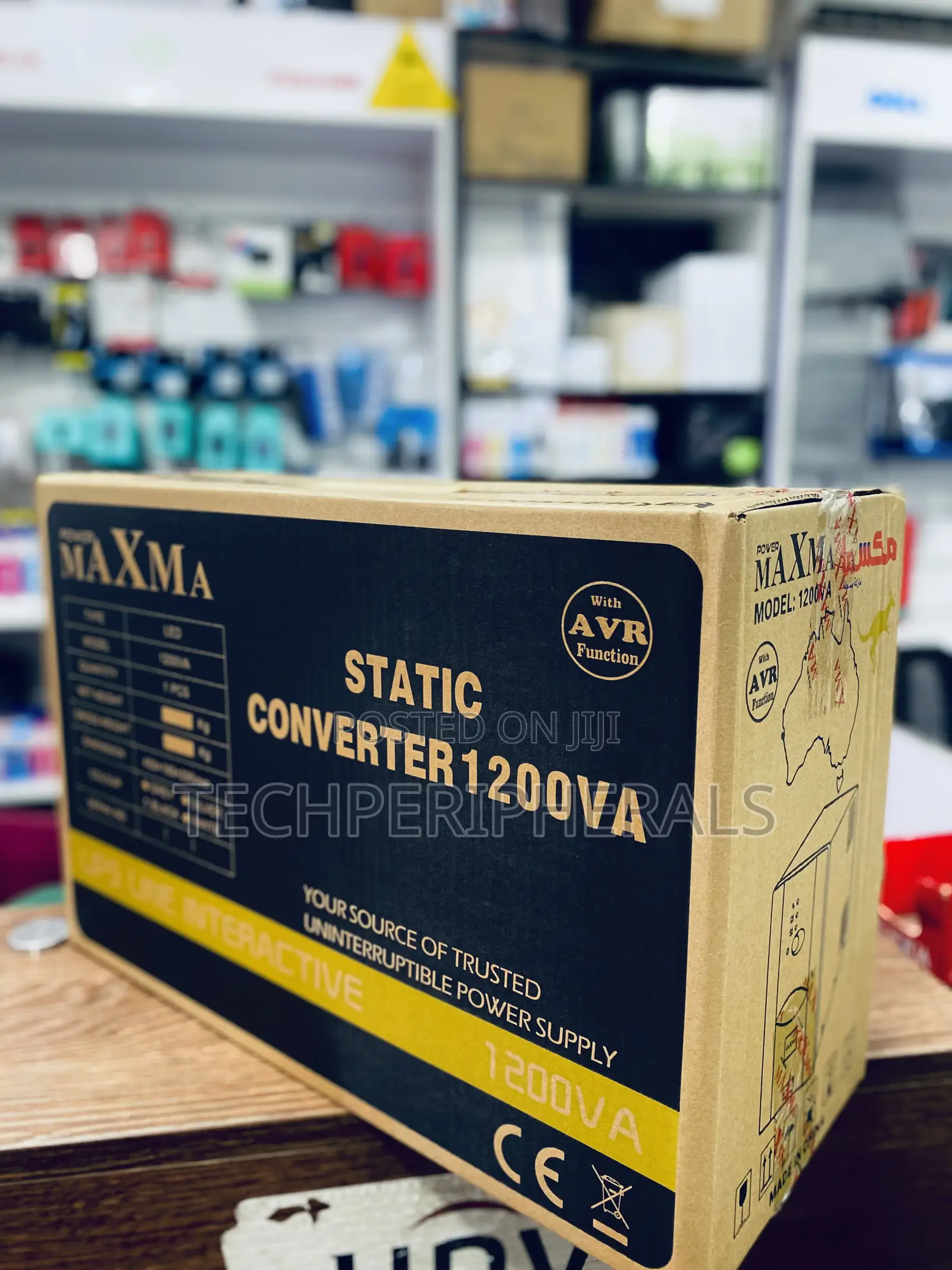 Maxma Static Converter 1200va With Avr Function