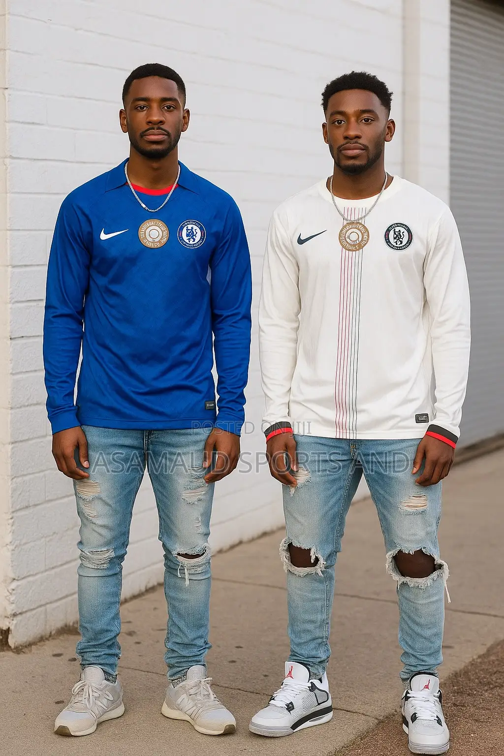 Original Chelsea Long Sleeves Jersey Home And Away