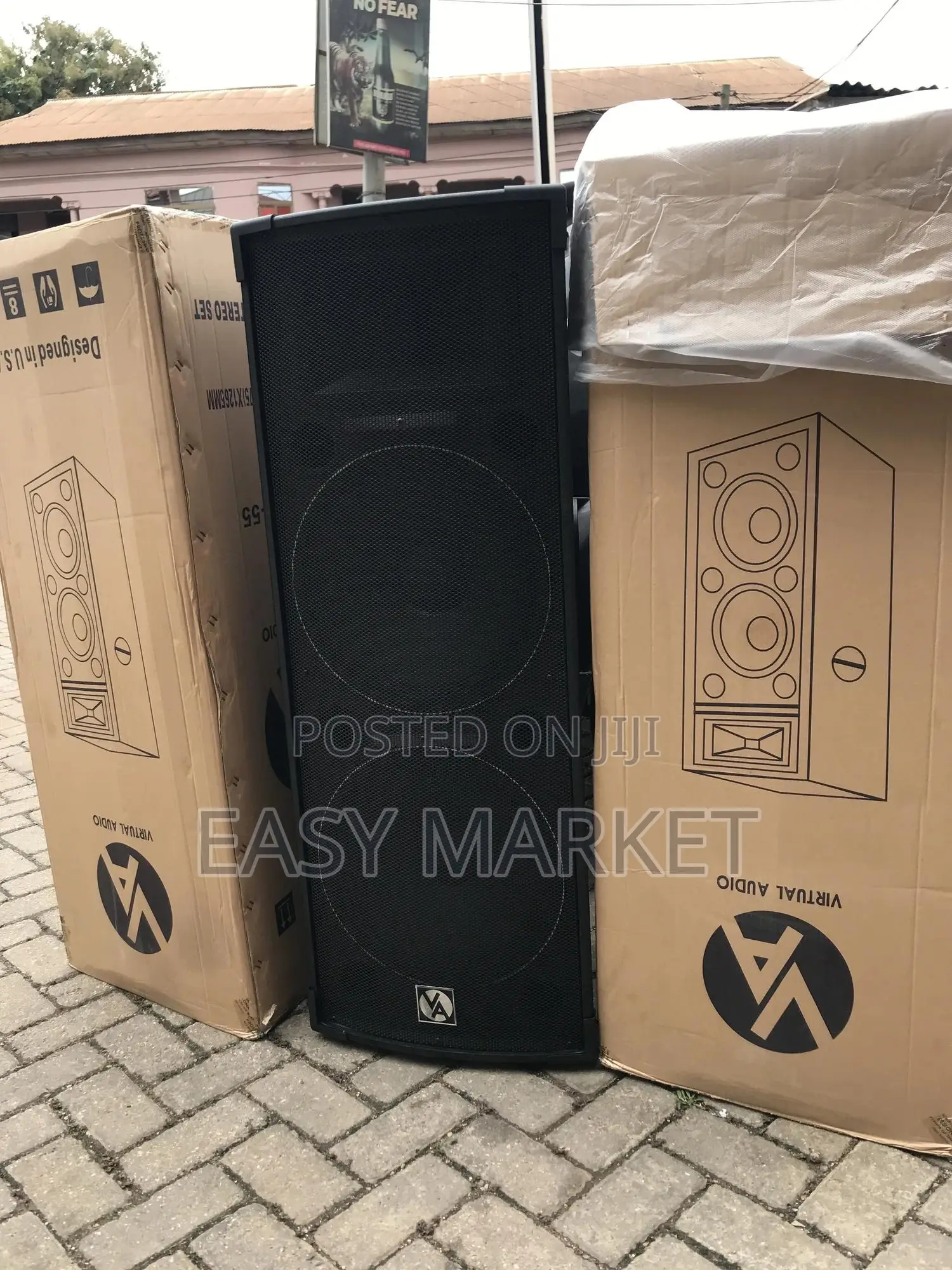 Complete Speaker Mixer Mic Set