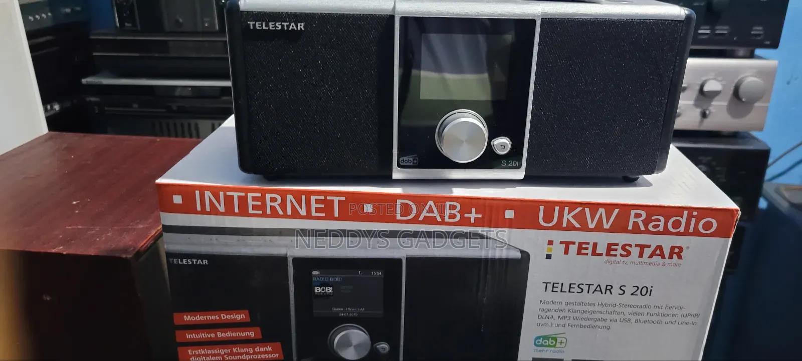 Telestar Dira S 20 Table Radio Dab+, Fm Aux, Dab+, Fm, Usb
