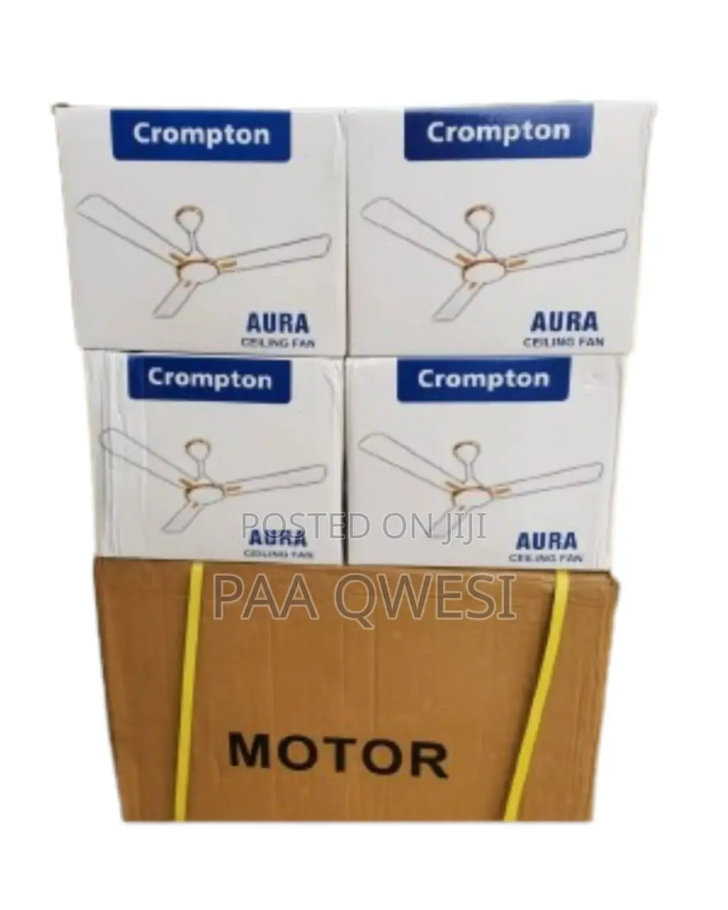 Crompton Aura Ceiling Fan – Elegant Finish, Long-Lasting