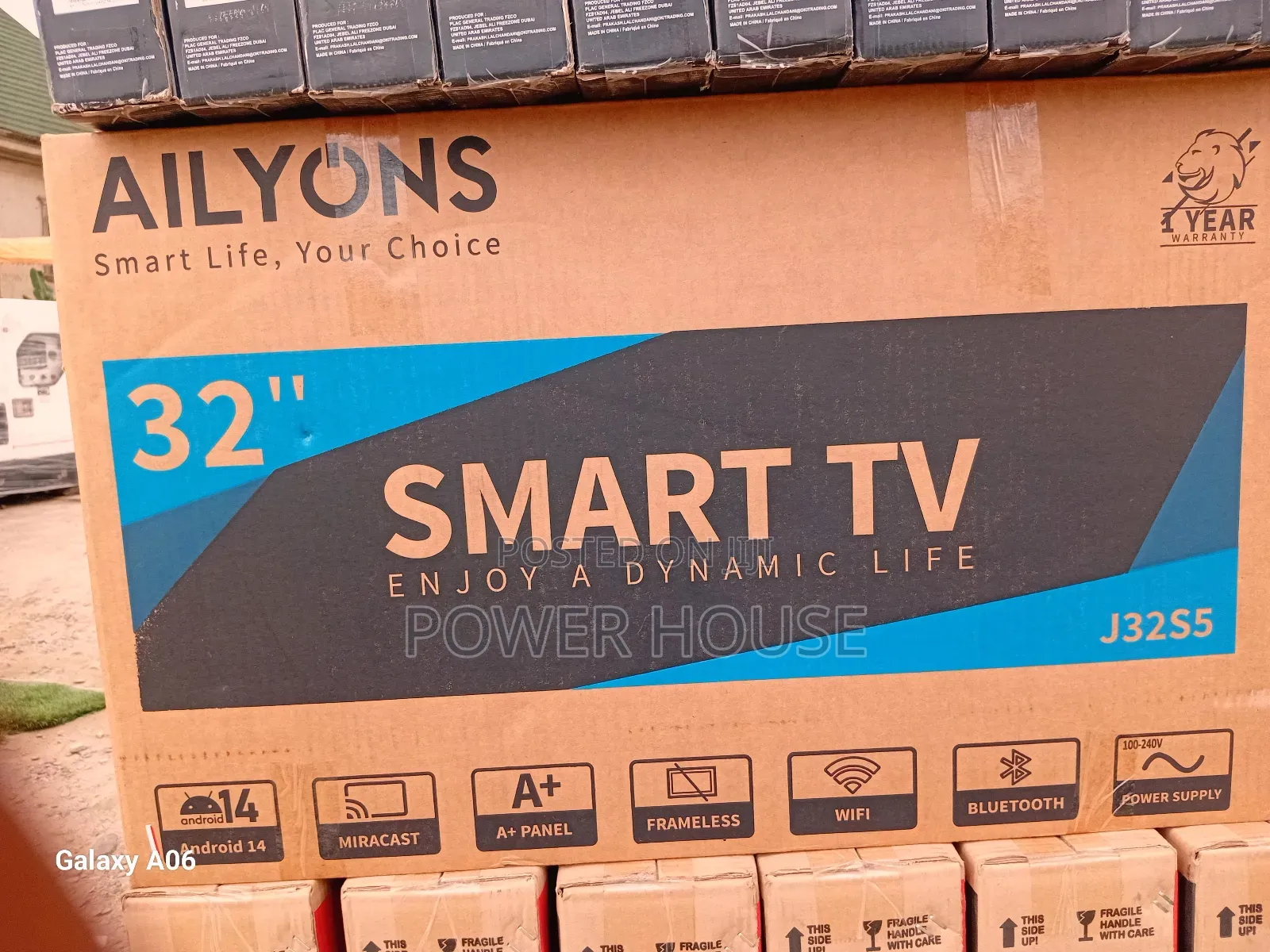 Glass Souls Smart Ailyons 32inches Led Tv Cool