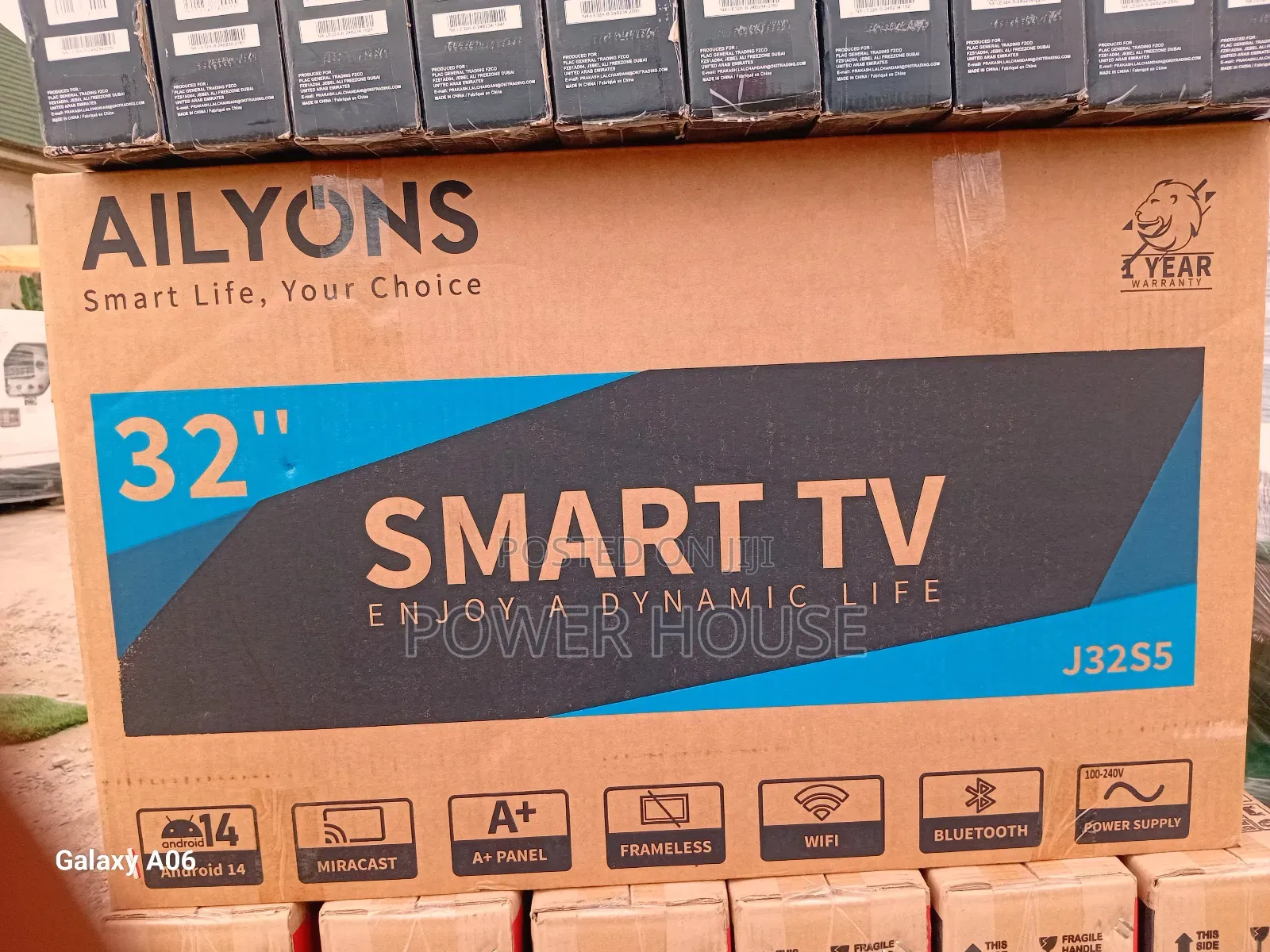 Glass Souls Smart Ailyons 32inches Led Tv Cool