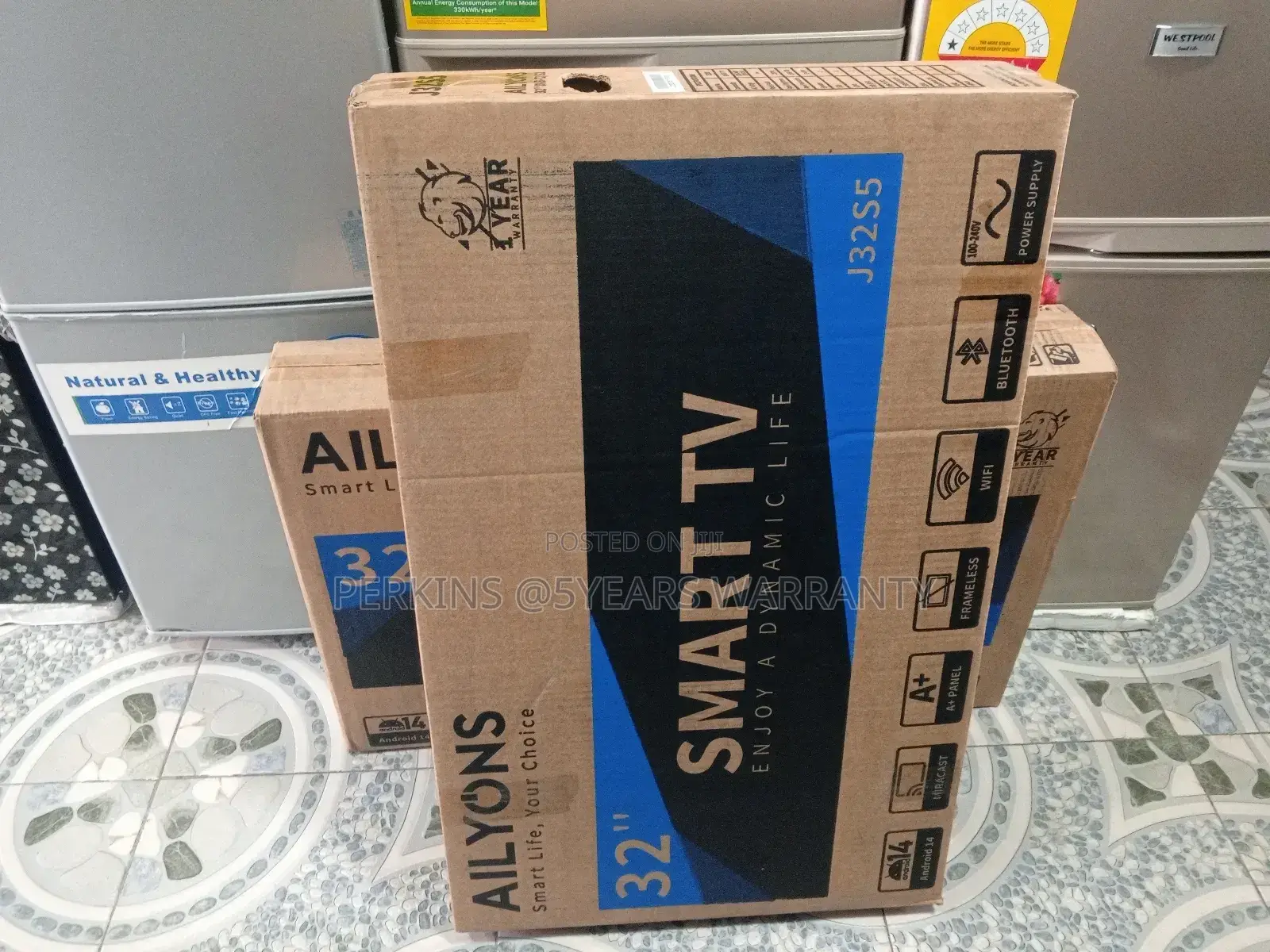Ailyons 32 Wi-Fi Enabled Smart Television