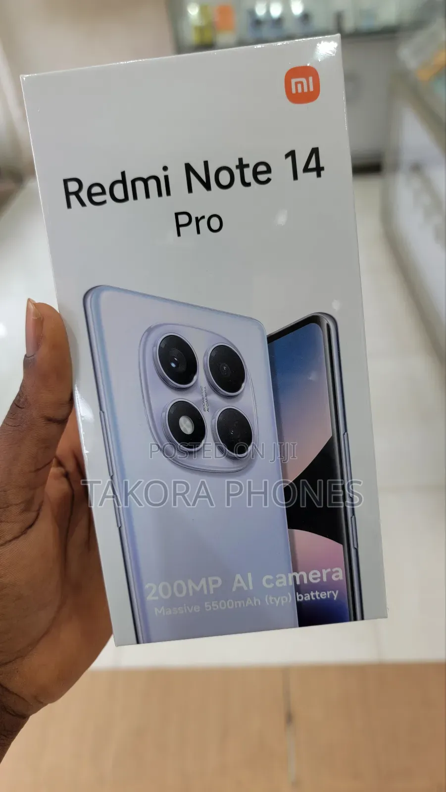 New Xiaomi Redmi Note 14 Pro 256 GB Black