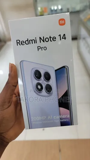 New Xiaomi Redmi Note 14 Pro 256 GB Black
