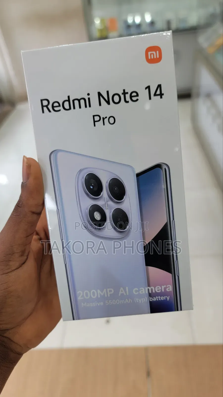 New Xiaomi Redmi Note 14 Pro 256 GB Black