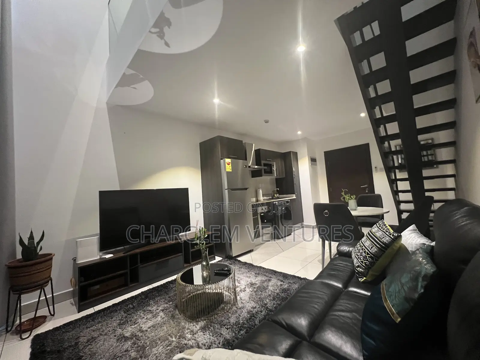 Furnished 1bdrm Apartment in Charclem Ventures, US Embassy Area