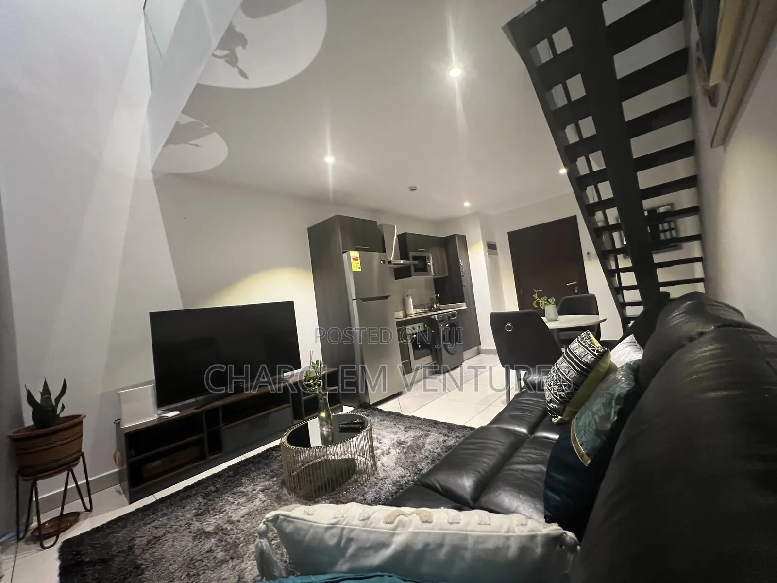 Furnished 1bdrm Apartment in Charclem Ventures, US Embassy Area