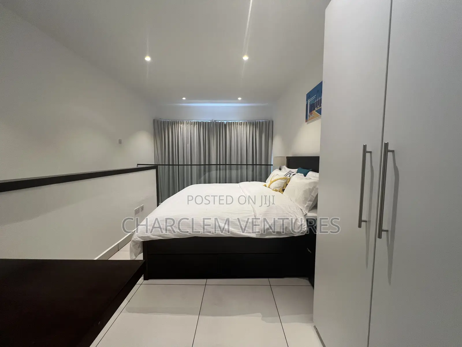 Furnished 1bdrm Apartment in Charclem Ventures, US Embassy Area