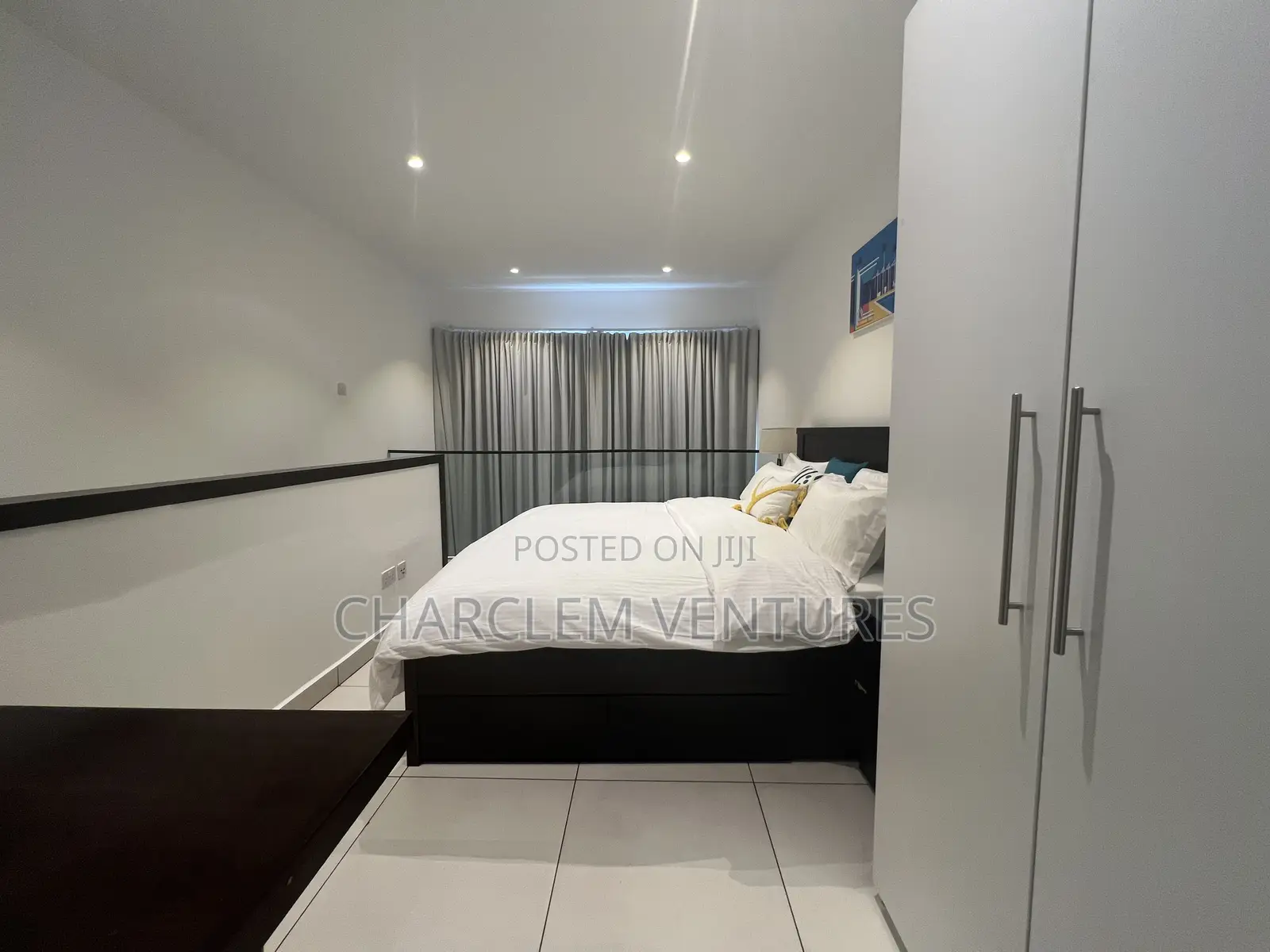 Furnished 1bdrm Apartment in Charclem Ventures, US Embassy Area
