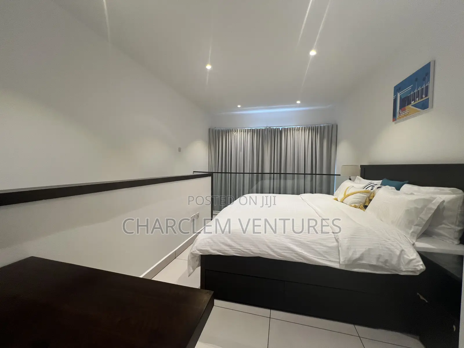 Furnished 1bdrm Apartment in Charclem Ventures, US Embassy Area