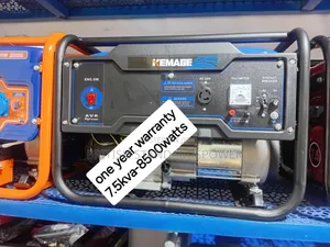 Top Tier 7.5kva Kemage Petrol Generator
