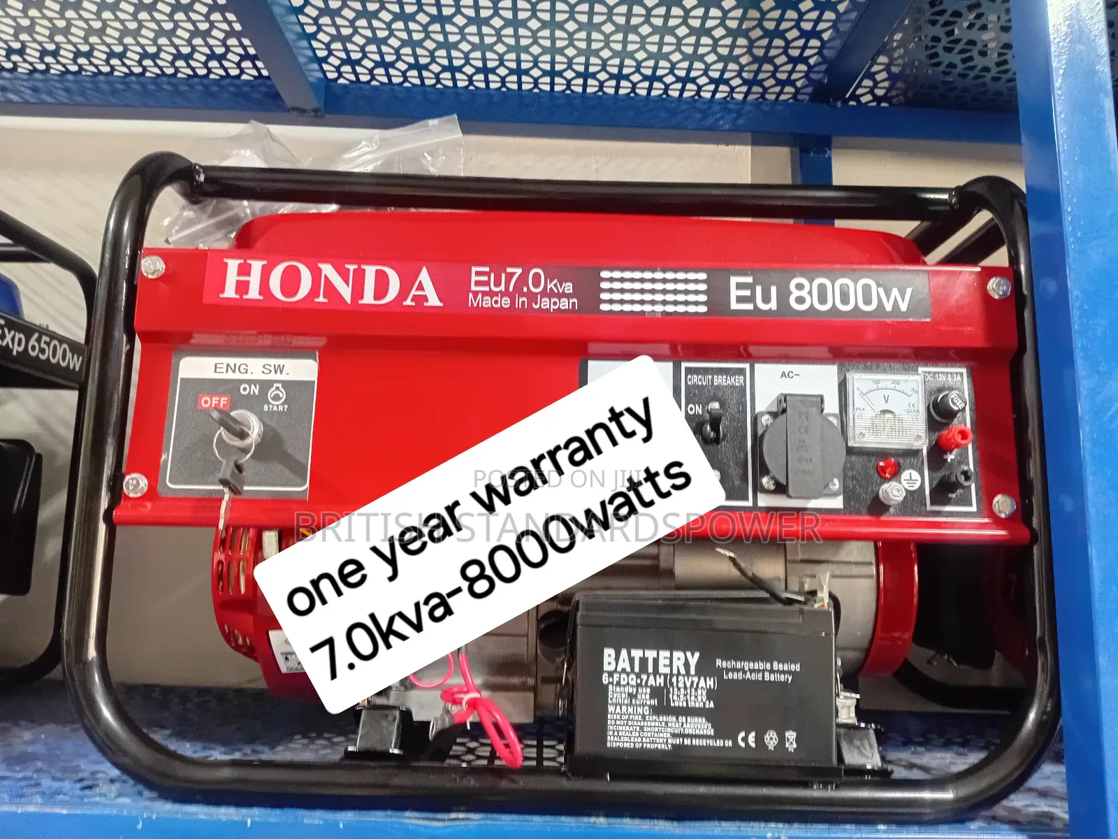 Premium Power 7.0kva Petrol Generator