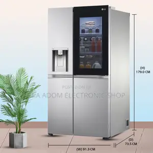 Lg 674 Litres Frost Free Inverter Wifi Side by Side Refrigerator