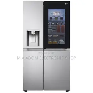 Lg Wifi Inverter 674 Litres Knock Knock Side X Side Fridge