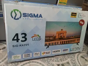 Sigma 43 Inch Digital Tv With One Year Warranty