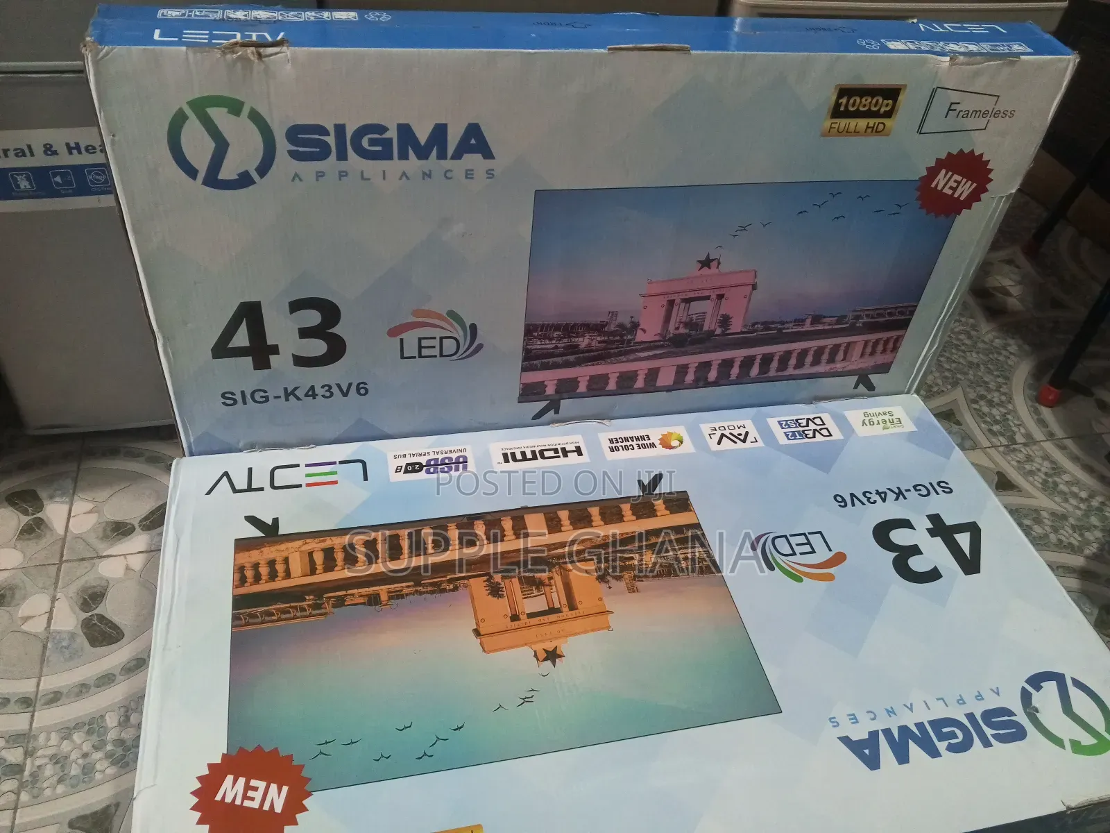 Sigma 43 Inch Digital Tv With One Year Warranty