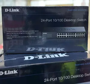 D-Link 24 Port Fast Ethernet Unmanaged Desktop Switch Des-1024d