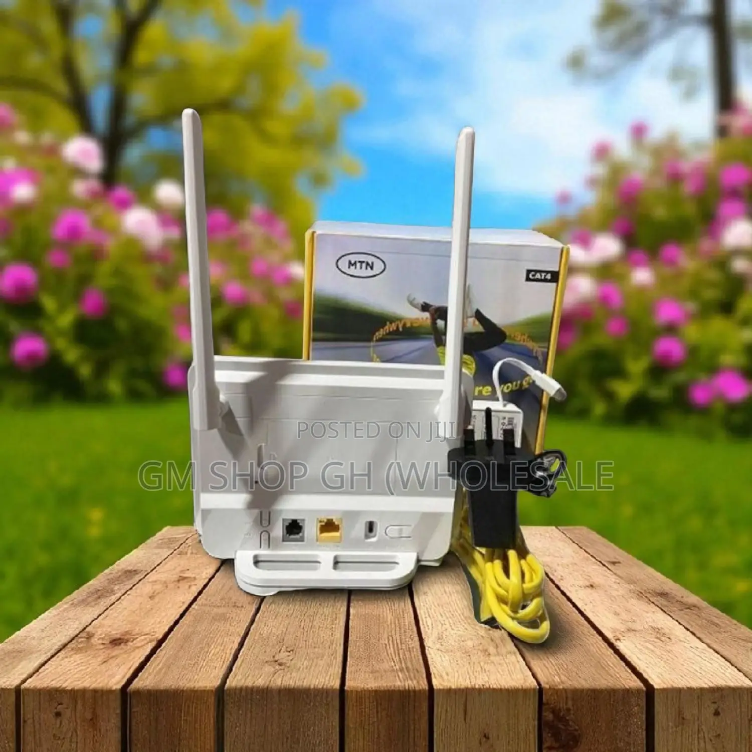 MTN 4g Router +Backup Battery (High Speed)79080